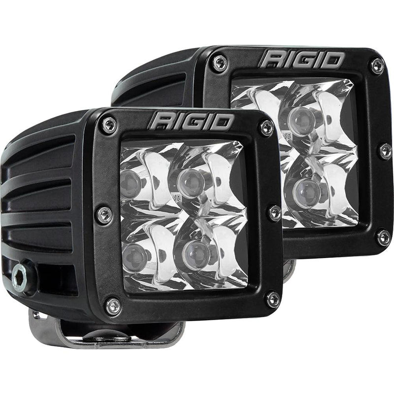 RIGID Industries D-Series PRO Hybrid-Spot LED - Pair - Black [202213] - Wholesaler Elite LLC