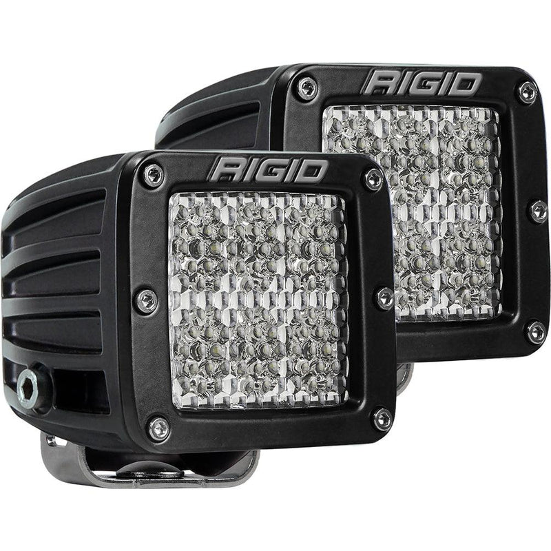 RIGID Industries D-Series PRO Specter-Diffused LED - Pair - Black [502513] - Wholesaler Elite LLC