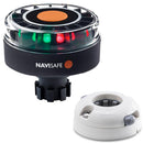 Navisafe Navilight Tricolor 2NM w/Navibolt Base Horizontal Mount - White [342KIIT5] - Wholesaler Elite LLC