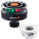 Navisafe Navilight Tricolor 2NM w/Navibolt Base Vertical Mount - White [342KIT6] - Wholesaler Elite LLC
