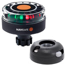 Navisafe Navilight Tricolor 2NM w/Navibolt Base Horizontal Mount - Black [342KIT7] - Wholesaler Elite LLC
