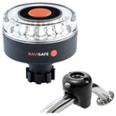 Navisafe Navilight 360 2NM w/Navibolt Base Rail Mount - Black [042KIT] - Wholesaler Elite LLC