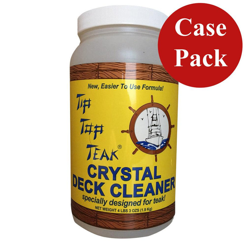 Tip Top Teak Tip Top Teak Crystal Deck Cleaner - Half Gallon (4lbs 3oz) - *Case of 6* [TC 2001CASE] - Wholesaler Elite LLC