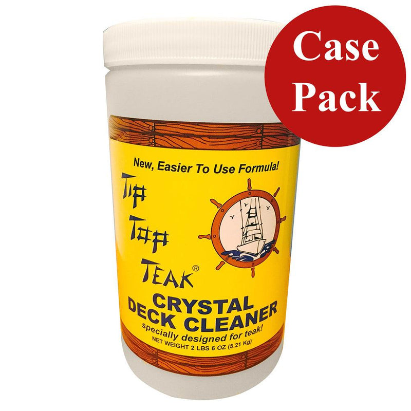 Tip Top Teak Tip Top Teak Crystal Deck Cleaner - Quart (2lbs 6oz) - *Case of 12* [TC 2000CASE] - Wholesaler Elite LLC