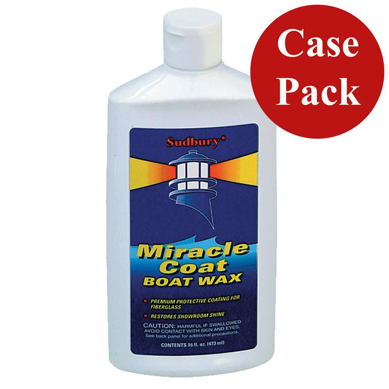Sudbury Miracle Coat Boat Wax - 16oz Liquid - *Case of 6* [412CASE] - Wholesaler Elite LLC
