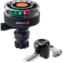 Navisafe Navilight 2NM Tricolor w/Navimount Base Rail Mount - Black [340KIT] - Wholesaler Elite LLC