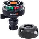 Navisafe Navilight 2NM Tricolor w/Navimount Base Horizontal Mount - Black [340KIT7] - Wholesaler Elite LLC