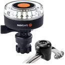 Navisafe Navilight 360 2NM White w/Navimount Base Rail Mount - Black [040KIT] - Wholesaler Elite LLC