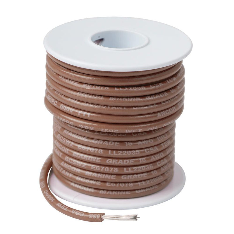 Ancor Tan 14 AWG Tinned Copper Wire - 100 [103810] - Wholesaler Elite LLC