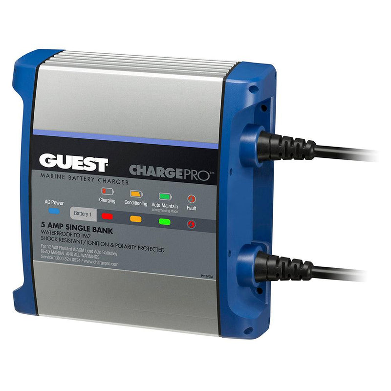 Guest On-Board Battery Charger 5A / 12V - 1 Bank - 120V Input [2708A] - Wholesaler Elite LLC