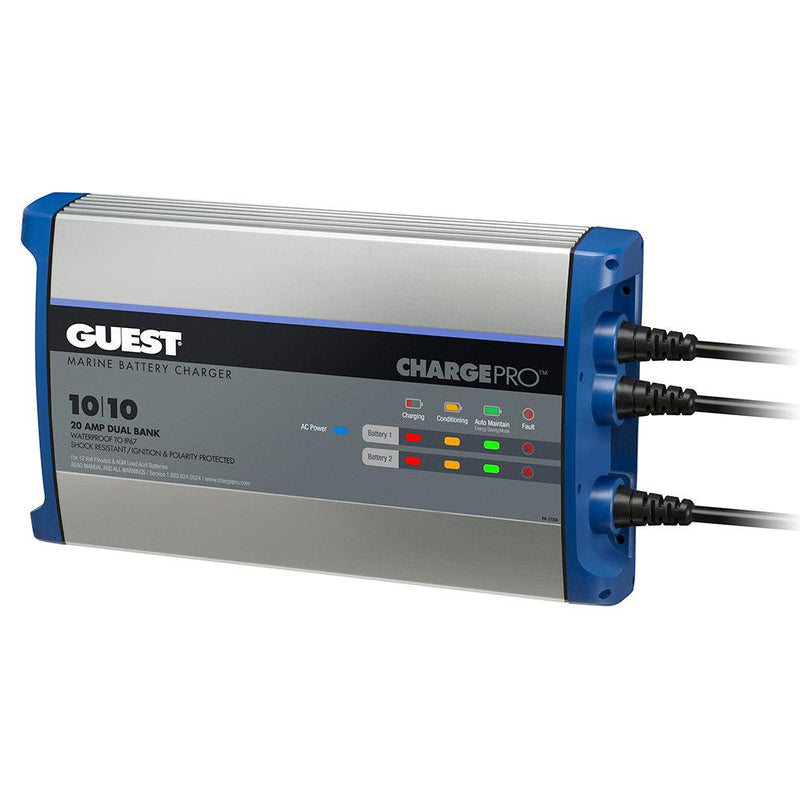 Guest On-Board Battery Charger 20A / 12V - 2 Bank - 120V Input [2720A] - Wholesaler Elite LLC