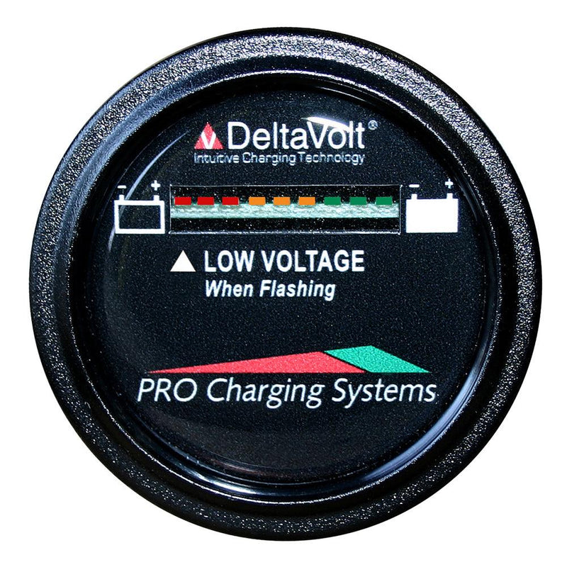 Dual Pro Battery Fuel Gauge - DeltaView Link Compatible - 36V System (3-12V Batteries, 6-6V Batteries) [BFGWOV36V] - Wholesaler Elite LLC