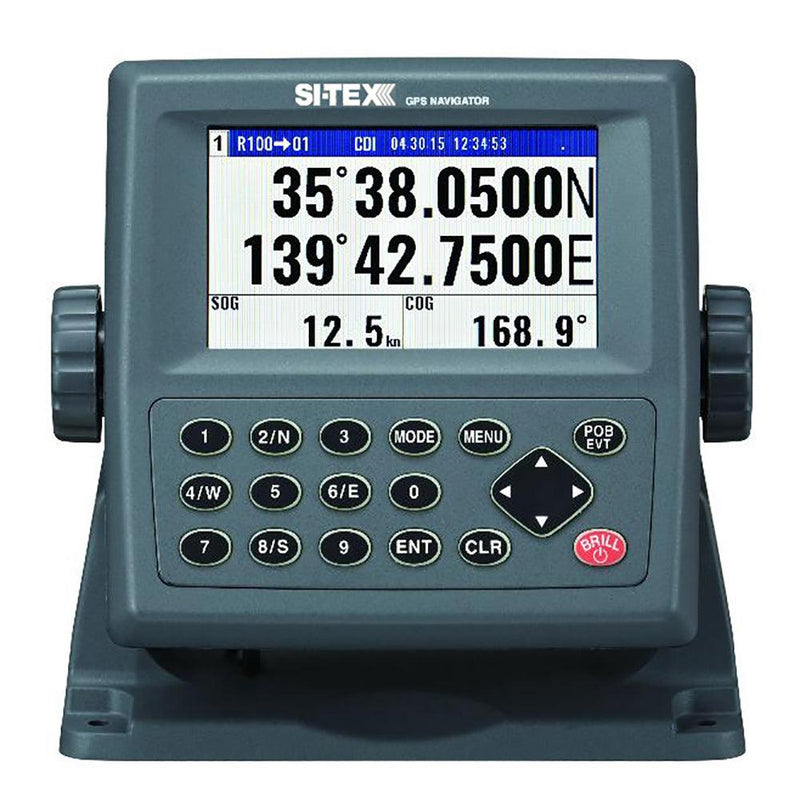 SI-TEX GPS-915 Receiver - 72 Channel w/Large Color Display [GPS915] - Wholesaler Elite LLC