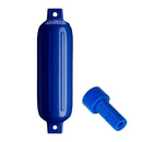 Polyform G-3 Twin Eye Fender 5.5" x 19" - Cobalt Blue w/Adapter [G-3-COBALT BLUE] - Wholesaler Elite LLC