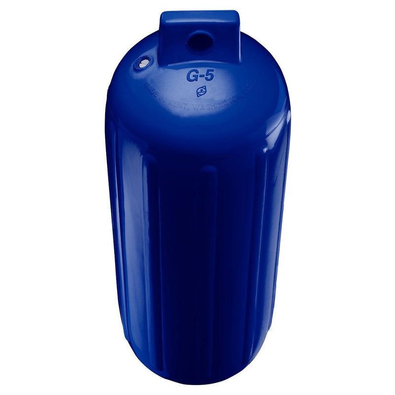 Polyform G-5 Twin Eye Fender 8.8" x 26.8" - Cobalt Blue w/Adapter [G-5-COBALT BLUE] - Wholesaler Elite LLC