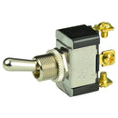 BEP SPDT Chrome Plated Toggle Switch - ON/OFF/(ON) [1002015] - Wholesaler Elite LLC