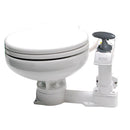 Johnson Pump AquaT Manual Marine Toilet - Super Compact [80-47625-01] - Wholesaler Elite LLC