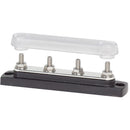 Blue Sea 2307 Common 150A BusBar - (4) 1/4"-20 Studs w/Cover [2307] - Wholesaler Elite LLC