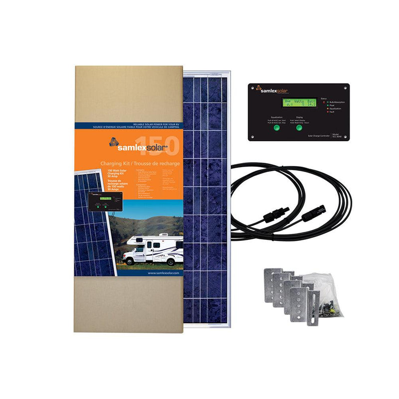 Samlex Solar Charging Kit - 150W - 30A [SRV-150-30A] - Wholesaler Elite LLC