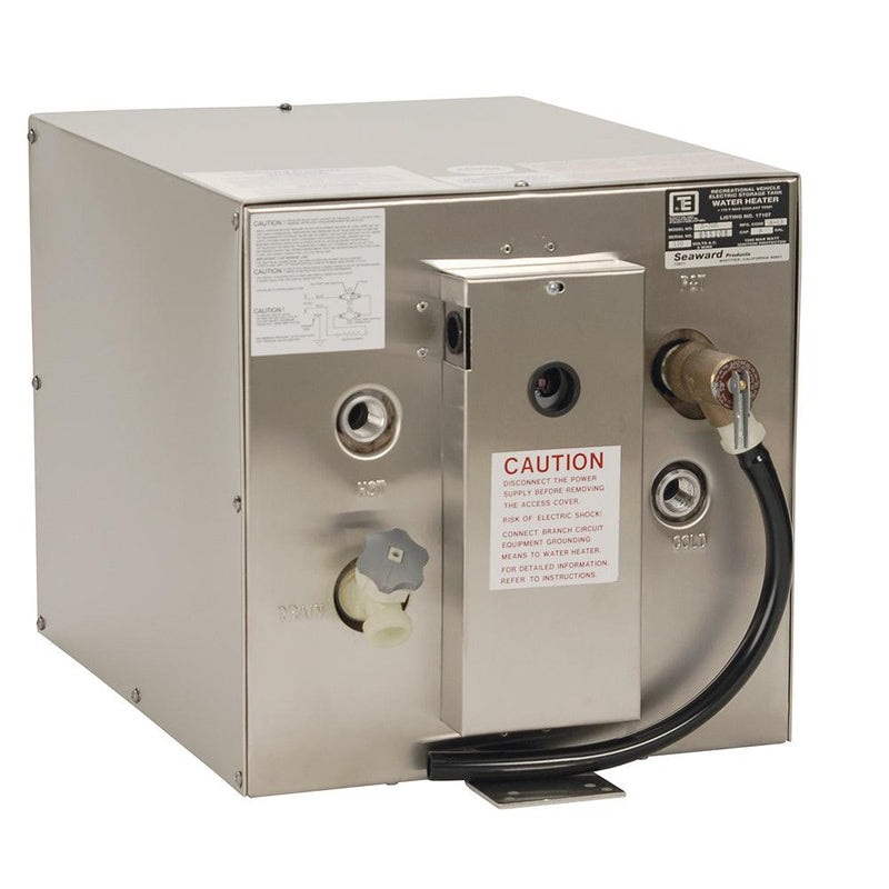 Whale Seaward 11 Gallon Hot Water Heater - Stainless Steel - 120V - 1500W [S1200E] - Wholesaler Elite LLC