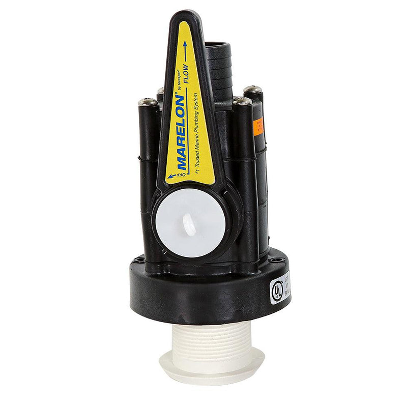 Forespar Marelon Full-Flow Seacock 1-1/2" Mushroom Through-Hull [904046ABYC] - Wholesaler Elite LLC