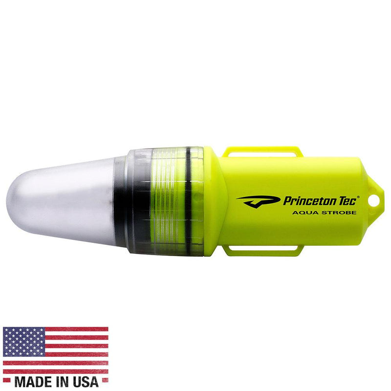 Princeton Tec Aqua Strobe LED - Neon Yellow [AS-LED-NY] - Wholesaler Elite LLC