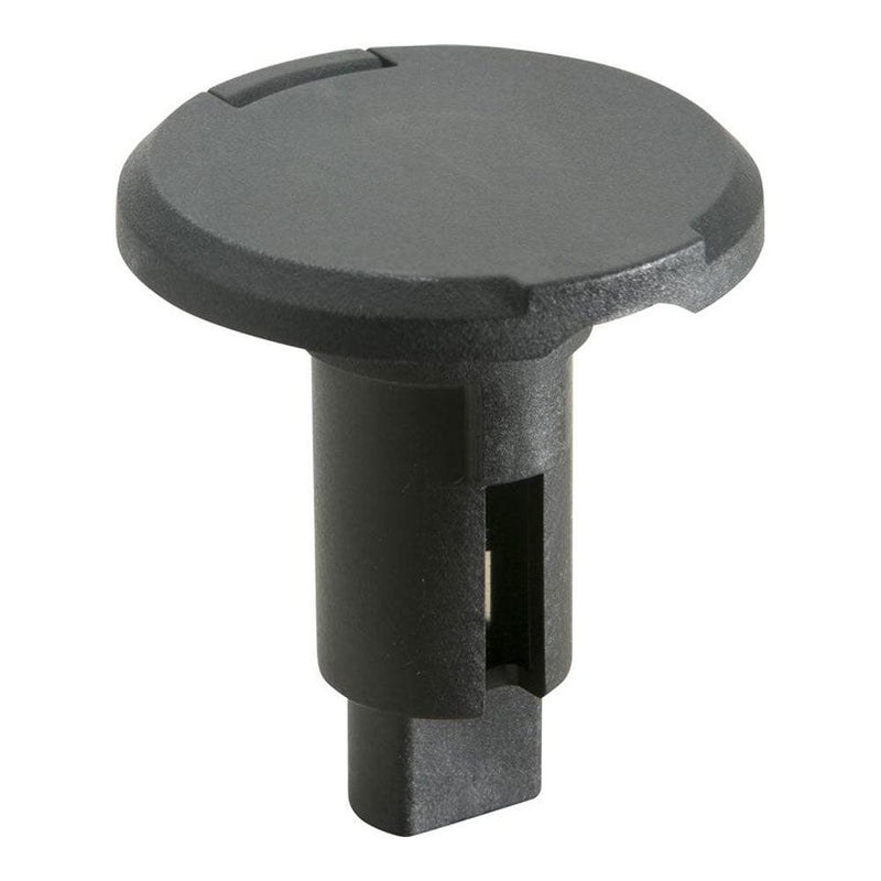 Attwood LightArmor Plug-In Base - 2 Pin - Black - Round [910R2PB-7] - Wholesaler Elite LLC