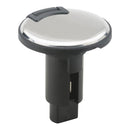 Attwood LightArmor Plug-In Base - 3 Pin - Stainless Steel - Round [910R3PSB-7] - Wholesaler Elite LLC