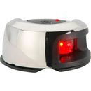 Attwood LightArmor Deck Mount Navigation Light - Stainless Steel - Port (red) - 2NM [NV2012SSR-7] - Wholesaler Elite LLC