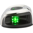 Attwood LightArmor Deck Mount Navigation Light - Stainless Steel - Starboard (green) - 2NM [NV2012SSG-7] - Wholesaler Elite LLC