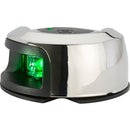 Attwood LightArmor Deck Mount Navigation Light - Stainless Steel - Starboard (green) - 2NM [NV2012SSG-7] - Wholesaler Elite LLC