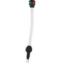 Attwood LightArmor Bi-Color Navigation Pole Light - Angled - 14" [NV6LC1-14A7] - Wholesaler Elite LLC