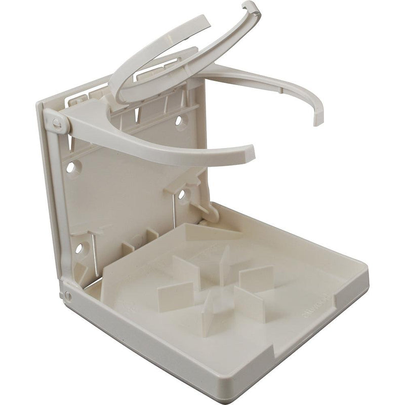 Attwood FoldUp Drink Holder Dual Ring White 