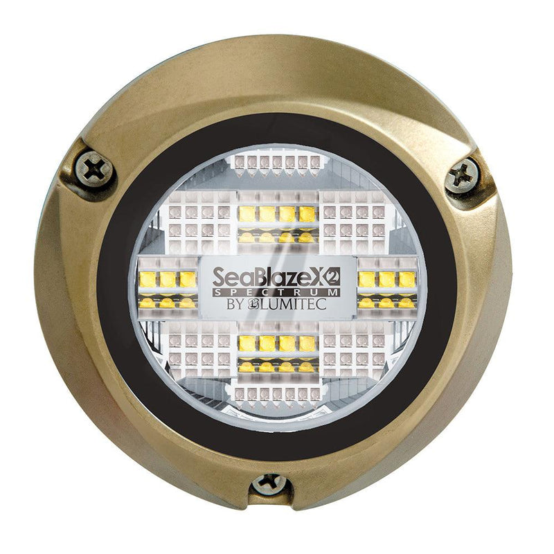 Lumitec SeaBlazeX2 Spectrum LED Underwater Light - Full-Color RGBW [101515] - Wholesaler Elite LLC
