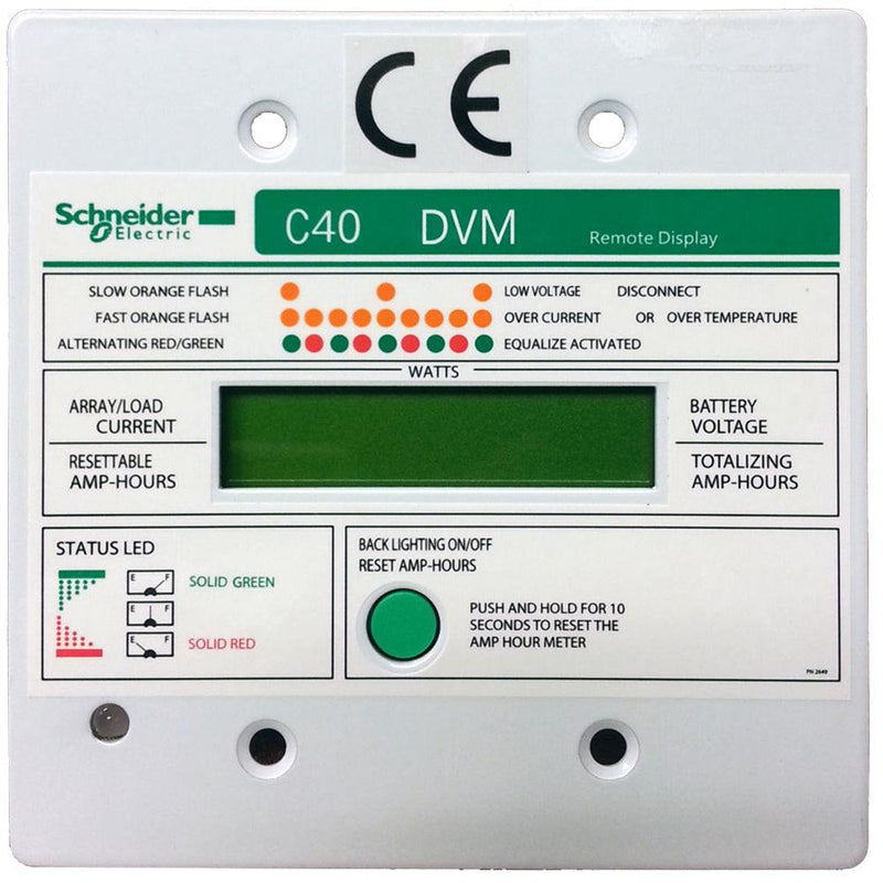 Xantrex C-Series Digital Remote w/50 Cable [CM/R-50] - Wholesaler Elite LLC