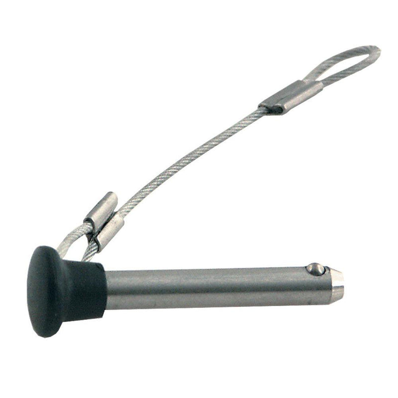 TACO Stainless Steel Pin Lanyard w/Plastic Knob [F13-0244BN-1] - Wholesaler Elite LLC