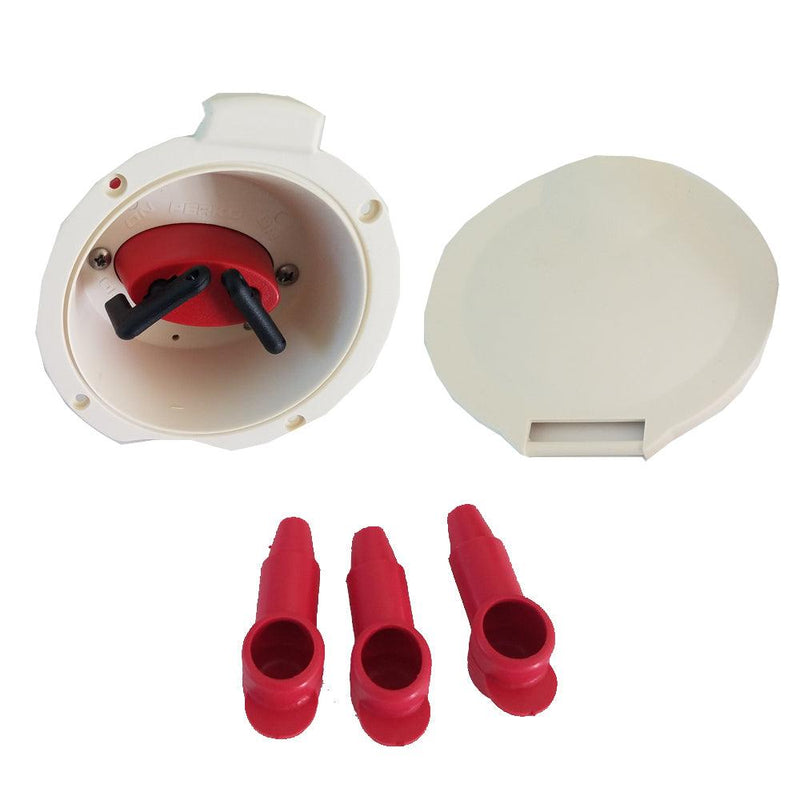 Perko Dual Battery Selector Switch - Cup Mount [8521DPC] - Wholesaler Elite LLC