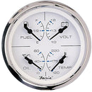 Faria Chesapeake White SS 4" Multifunction Gauge [33851] - Wholesaler Elite LLC
