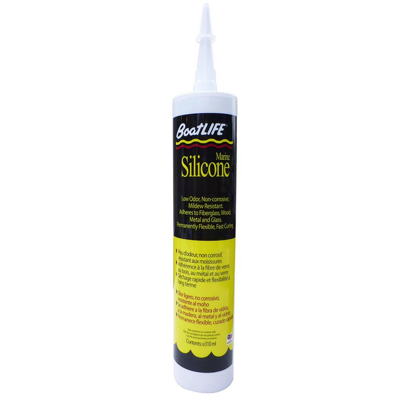 BoatLIFE Silicone Rubber Sealant Cartridge - White [1151] - Wholesaler Elite LLC