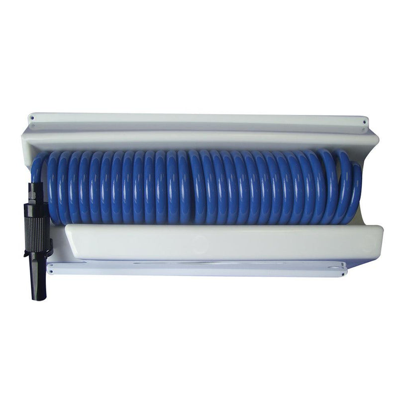 Whitecap 25 Blue Coiled Hose w/Mounting Case [P-0443] - Wholesaler Elite LLC