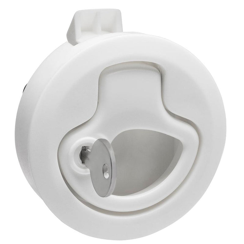 Whitecap Mini Ring Pull Nylon Locking White [3228WC] - Wholesaler Elite LLC