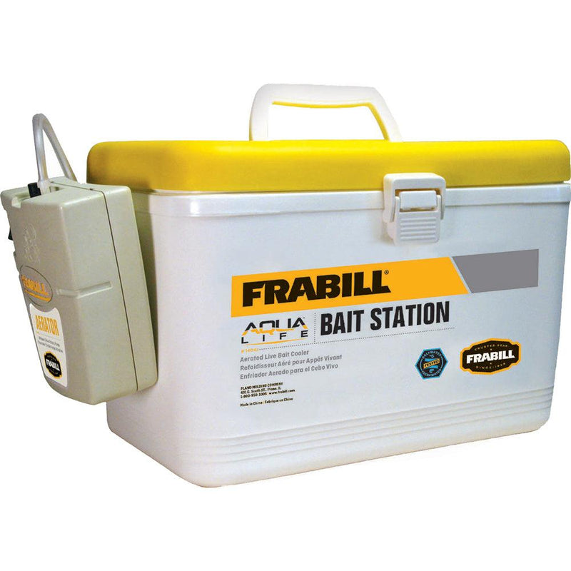 Frabill Bait Box w/Aerator - 8 Quart [14042] - Wholesaler Elite LLC
