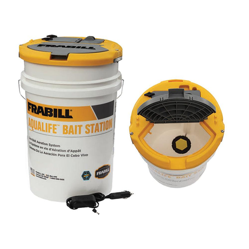 Frabill Aqua-Life Bait Station - 6 Gallon Bucket [14691] - Wholesaler Elite LLC
