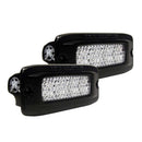 RIGID Industries SR-Q PRO Back Light Kit - Flush Mount Diffused - Pair - Black [980033] - Wholesaler Elite LLC