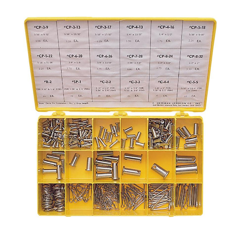 C. Sherman Johnson Cotter, Ring Clevis Pin Parts Kit [37-503] - Wholesaler Elite LLC