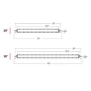 RIGID Industries SAE Compliant SR-SRS 20" Light Bar - Black [920413] - Wholesaler Elite LLC