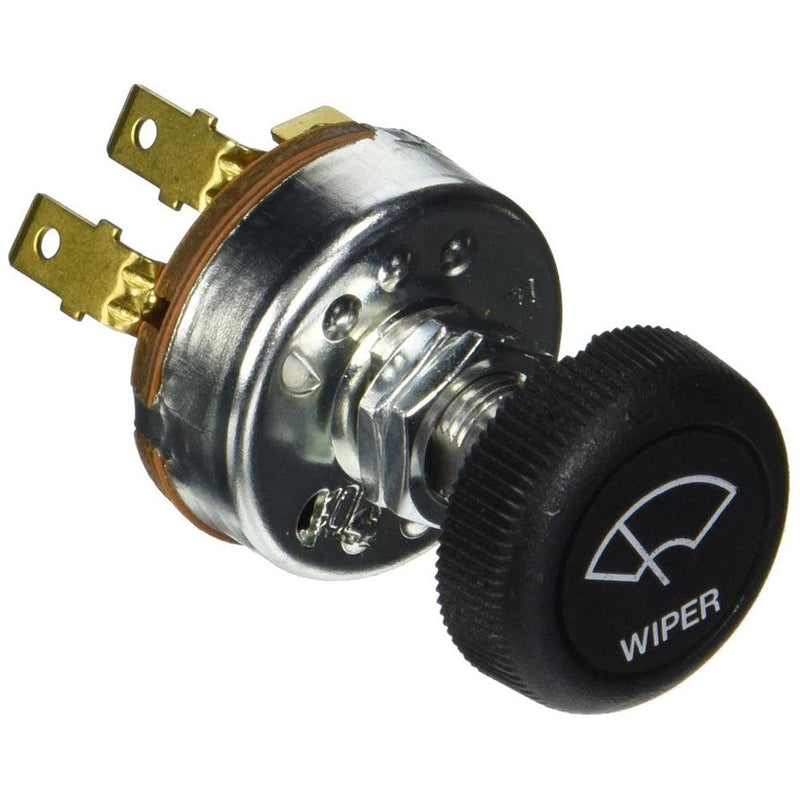 Cole Hersee Electric Windshield Wiper Switch 3-Position - 12V/24V - 4-Blade [75212-04-BX] - Wholesaler Elite LLC