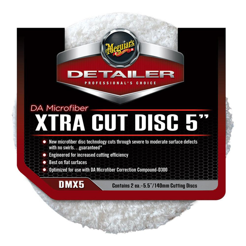 Meguiars DA Microfiber Xtra Cut Disc - 5" [DMX5] - Wholesaler Elite LLC