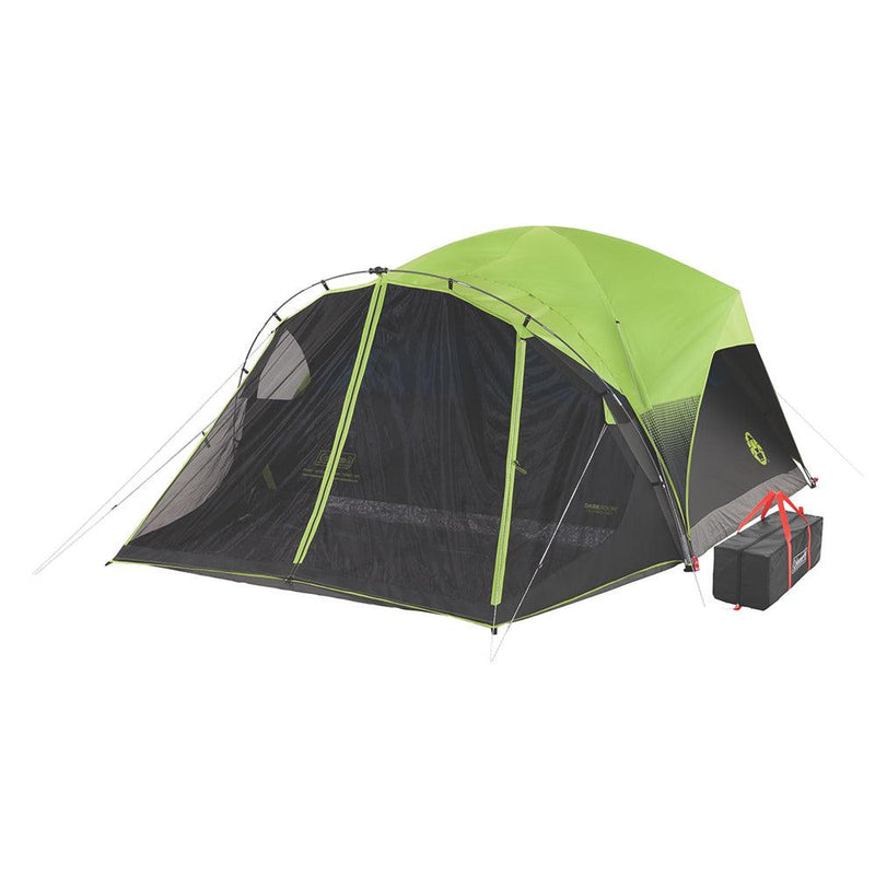 Coleman 6-Person Darkroom Fast Pitch Dome Tent w/Screen Room [2000033190] - Wholesaler Elite LLC