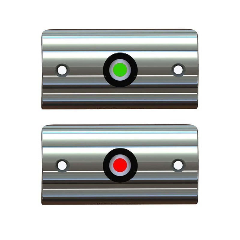 TACO Rub Rail Mounted Navigation Lights f/Boats Up To 30 - Port Starboard Included [F38-6602-1] - Wholesaler Elite LLC